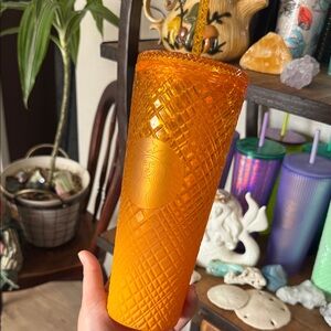 Starbucks 24oz Mango Radiant Orange Tumbler